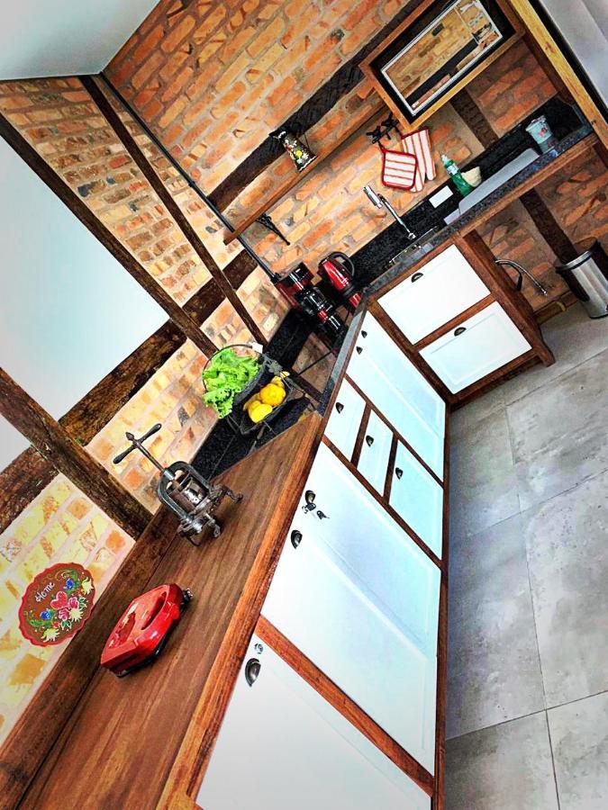 Aconchegante Casa De Hospedagem Enxaimel Timbo  Bagian luar foto